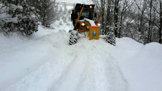 Ordu'da kar kalınlığı 2 metreyi geçti