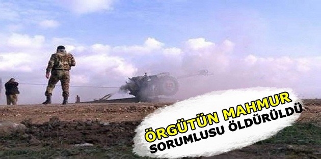 Örgütün Mahmur sorumlusu öldürüldü