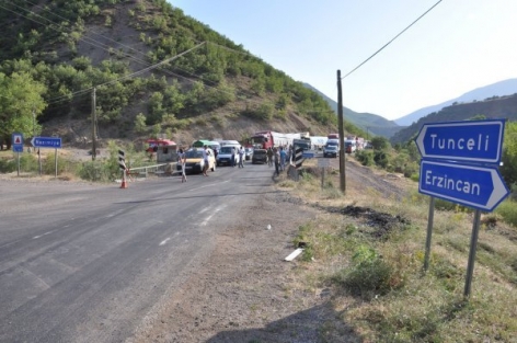 Ovacık-Pülümür karayolu trafiğe açıldı