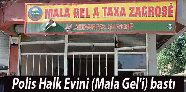 Polis Halk Evini (Mala Gel'i) bastı