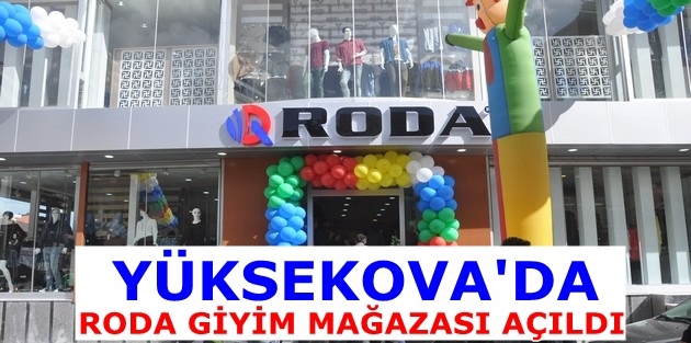 Roda Giyim Mağazası Açıldı