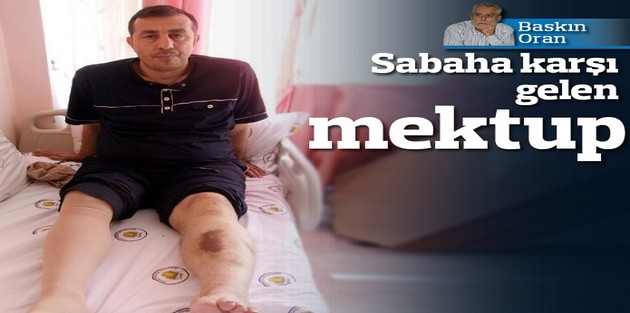 Sabaha karşı gelen mektup