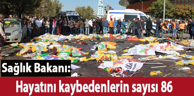 Sağlık Bakanı: Hayatını kaybedenlerin sayısı 86