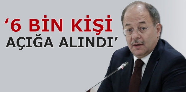 Sağlık Bakanlığı'nda 6 bin kişi açığa alındı