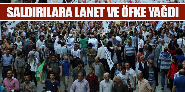 Saldırılara lanet ve öfke yağdı