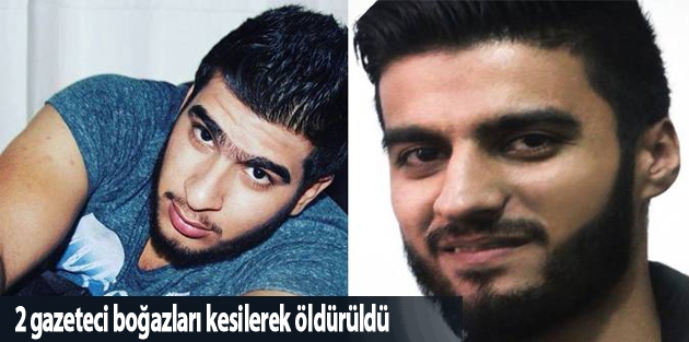 Şanlıurfa'da 2 gazeteci boğazları kesilerek öldürüldü