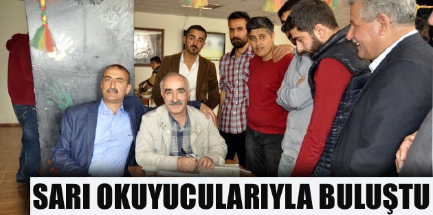 Sarı okuyucularıyla buluştu