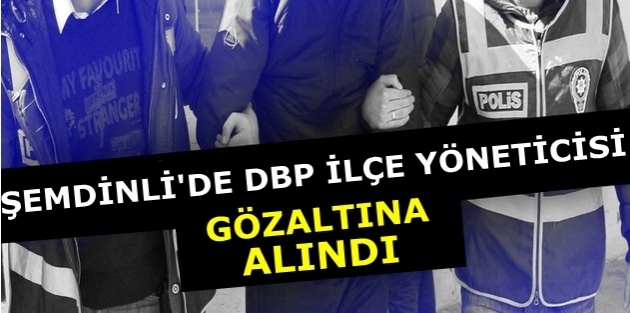 Şemdinli'de 1 gözaltı