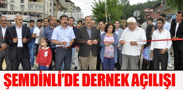 Şemdinli'de Dernek Açılışı