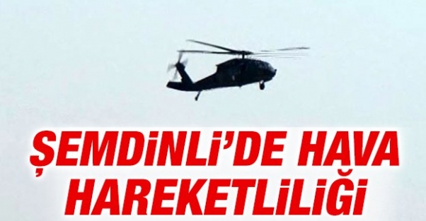 Şemdinli'de hava hareketliliği