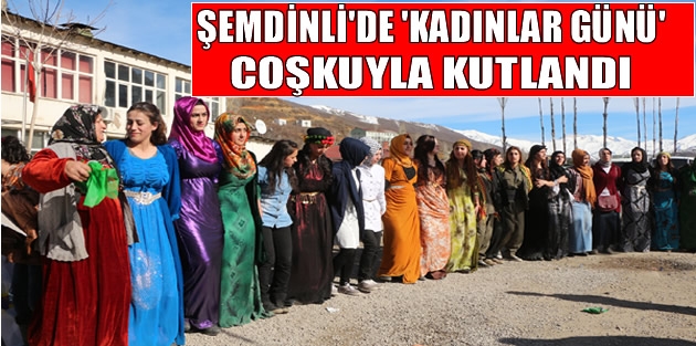 Şemdinli'de 'Kadınlar Günü' Coşkuyla Kutlandı‏