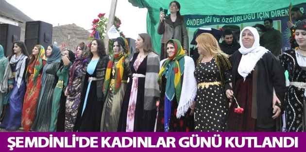 Şemdinli'de Kadınlar Günü Kutlandı