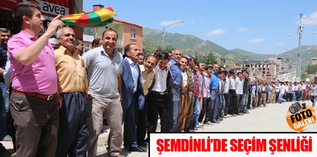 Şemdinli'de Seçim Şenliği