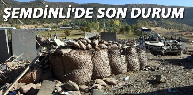 Şemdinli'de son durum