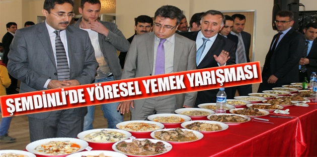 Şemdinli'de Yöresel Yemek Yarışması