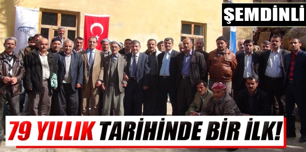 Şemdinli’nin 79 yıllık tarihinde bir ilk