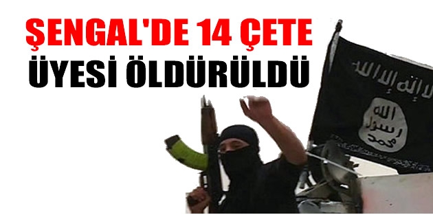 Şengal'de 14 çete üyesi öldürüldü