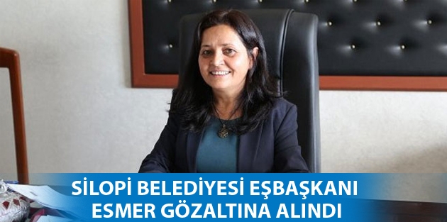 Silopi Belediyesi Eşbaşkanı Esmer gözaltına alındı