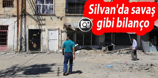 Silvan'da savaş gibi bilanço