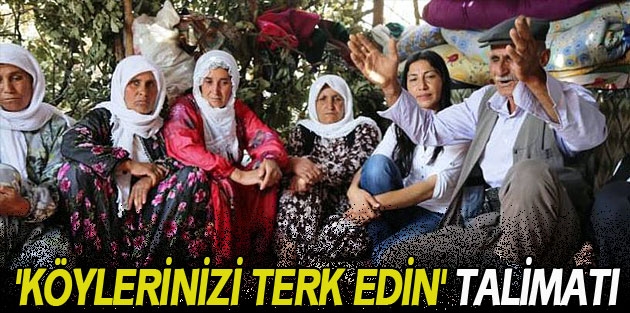 Şırnak Valiliği'nden 'köylerinizi terk edin' talimatı