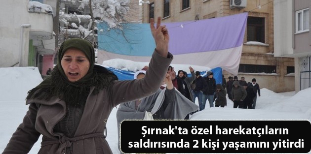 Şırnak'ta özel harekatçıların saldırısında 2 kişi yaşamını yitirdi