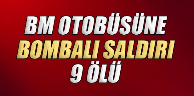 Somali'de BM otobüsüne bombalı saldırı: 9 ölü