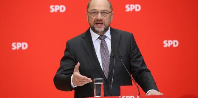 SPD lideri Martin Schulz istifa etti