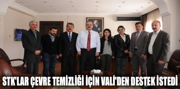 STK'lar Çevre Temizliği İçin Vali'den Destek İstedi