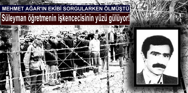 Süleyman öğretmenin işkencecisinin yüzü gülüyor!