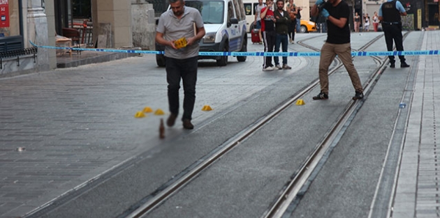 Taksim'de silahlı kavga