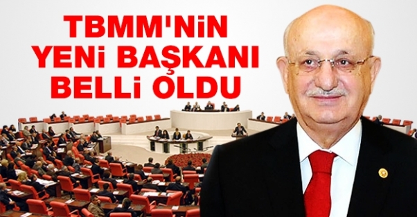 TBMM'nin yeni başkanı belli oldu