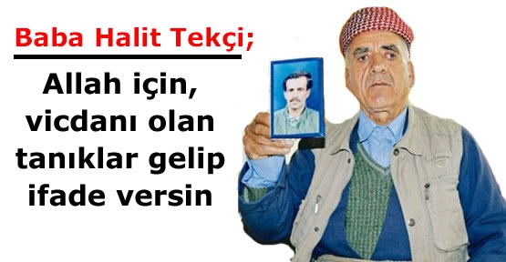 Tekçi davasına katılım çağrısı