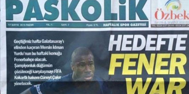 TFF 1 Eylül Dünya Barış Günü ilanı alan gazeteyi sansürledi