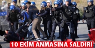 10 Ekim anmasına saldırı