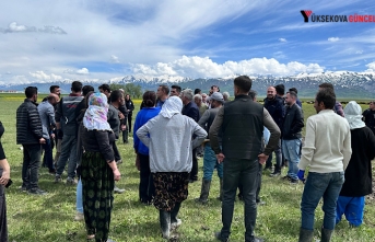 Yüksekova’da ILS Cihazının bırakmasının ölçümü öncesi kısa süreliğine gerginlik: Polis ve Jandarma güvenlik önlemlerini aldı