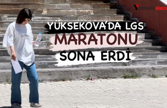 Yüksekova’da LGS Maratonu Sona Erdi