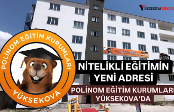 Nitelikli Eğitimin Yeni Adresi; Polinom Eğitim Kurumları Yüksekova'da