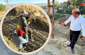 Yüksekova Belediyesinden İstinat Duvar ve Yeni Yol Açma-Asfaltlama Çalışması Sürüyor