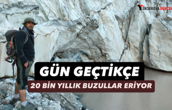 Hakkari’nin 20 Bin Yıllık Buzulları Eriyor: Doğaseverler...