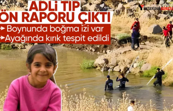 Narin’in adli tıp ön raporu: Boyunda boğma izi, ayağında kırık