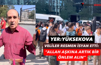 Yüksekova'daki Bir Okulun Velileri İsyan Etti:...