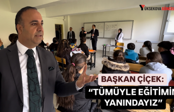 Başkan Çiçek: “Beldemizin tüm öğrencilerinin...