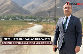 Başkan Çiçek’in girişimleriyle 10 yıldan fazladır...