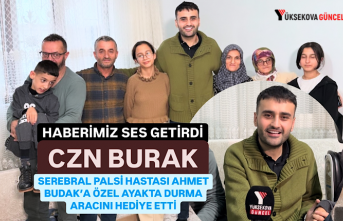 Haberimiz Ses Getirdi: CZN Burak, Serebral Palsi Hastası...