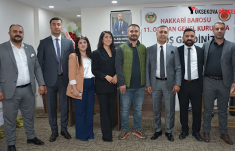 Hakkari Baro Başkanı Yeniden Ergün Canan Oldu