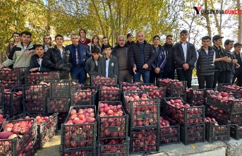 Yüksekova: Okulda Öğrenci Bahçede Çiftçi, Elma...