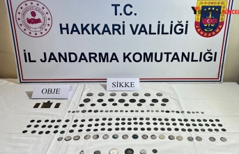 Yüksekova’da Bizans Dönemine Ait 163 Adet Sikke...