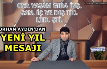 Orhan Aydın'dan Yeni Yıl Mesajı