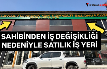 Yüksekova’da iş değişikliği nedeniyle satılık...