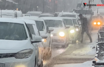 Yüksekova’da kar yağışı etkili oldu